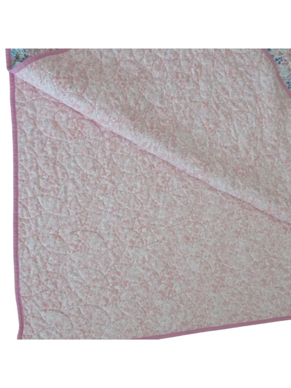 Laura Ashley Floral Reversible Quilt 96